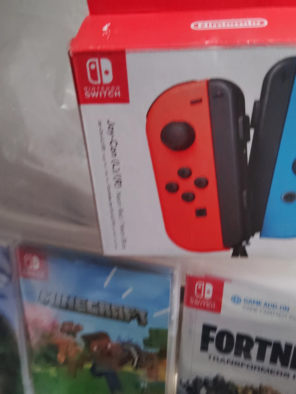 Nintendo Switch Console with Blue & Red Joy-Con Controllers - Blue, Red